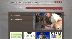 Desktop Screenshot of crossroadschristianvictoria.com